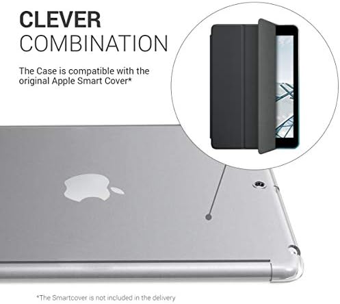 puzdro kwmobile Crystal kompatibilné s Apple iPad Mini 5-TPU Silikónový ochranný kryt Smart - Priehľadný